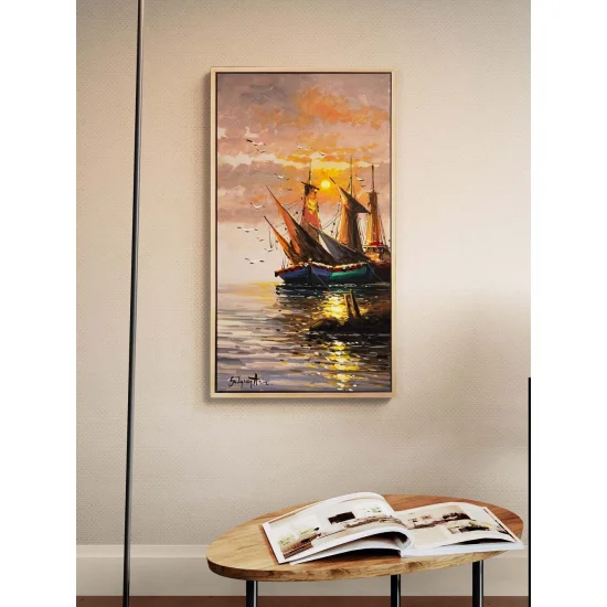 The Blue Face of Istanbul Oil Painting