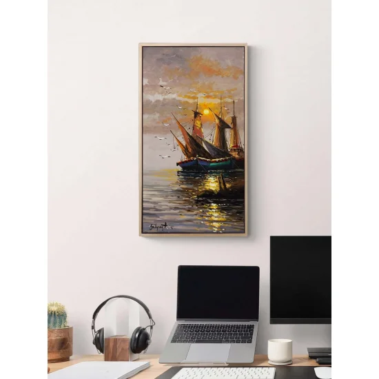 The Blue Face of Istanbul Oil Painting