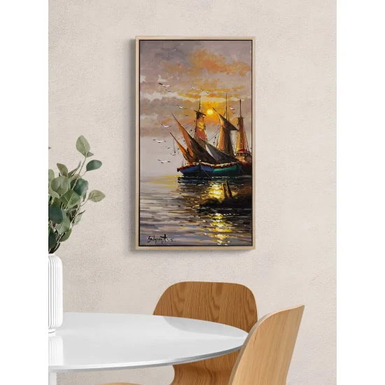 The Blue Face of Istanbul Oil Painting