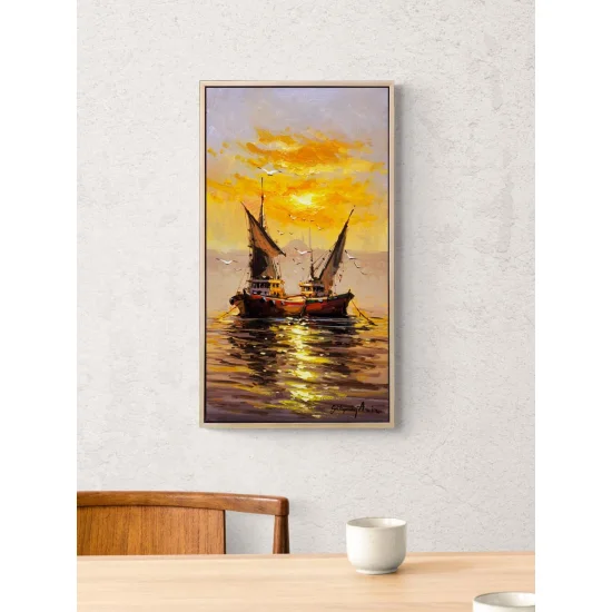 Fishermen of the Bosphorus Oil Painting