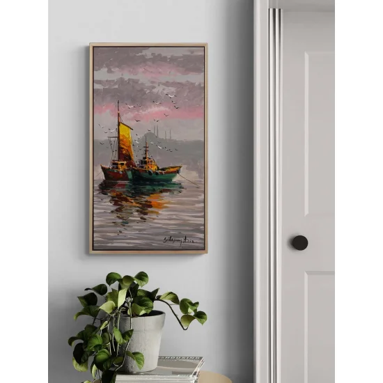 Mother-of-Pearl Waters of Istanbul Oil Painting