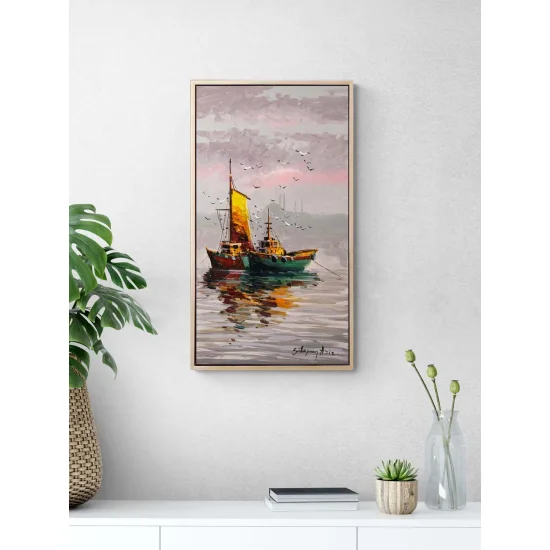 Mother-of-Pearl Waters of Istanbul Oil Painting