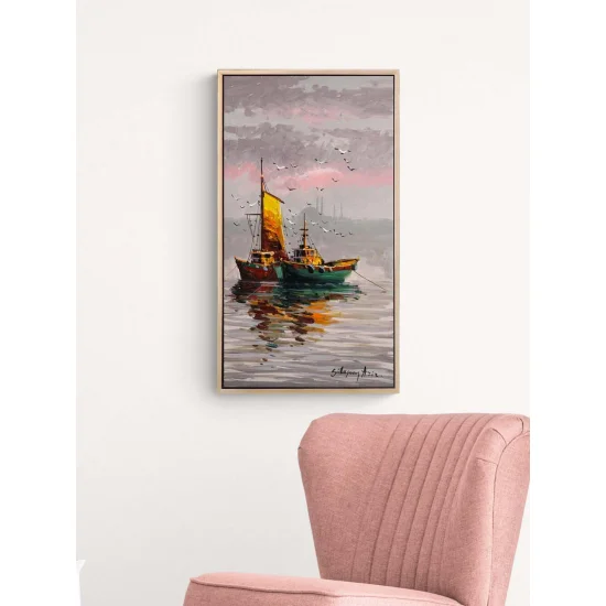 Mother-of-Pearl Waters of Istanbul Oil Painting