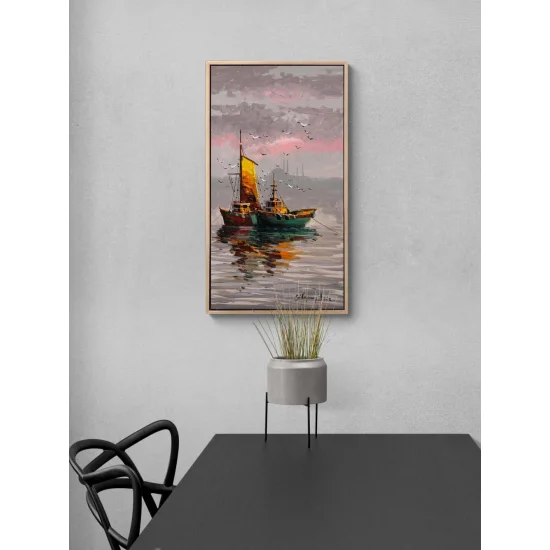 Mother-of-Pearl Waters of Istanbul Oil Painting