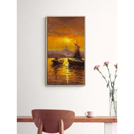 Morning on the Sea of Istanbul Oil Painting