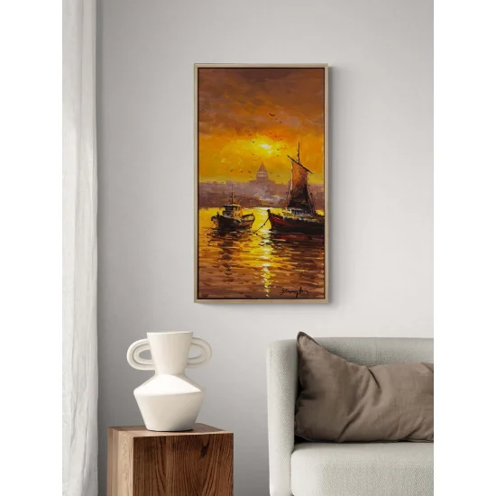 Morning on the Sea of Istanbul Oil Painting