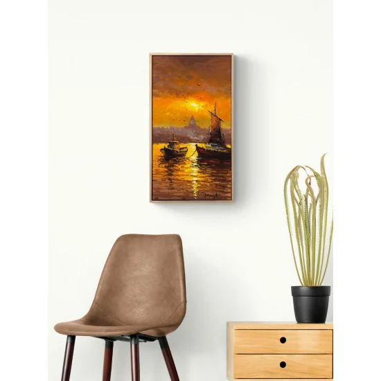 Morning on the Sea of Istanbul Oil Painting