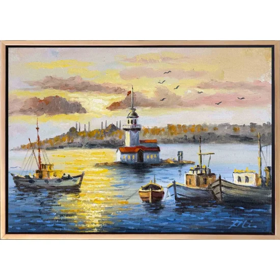 Maiden’s Tower Oil Painting