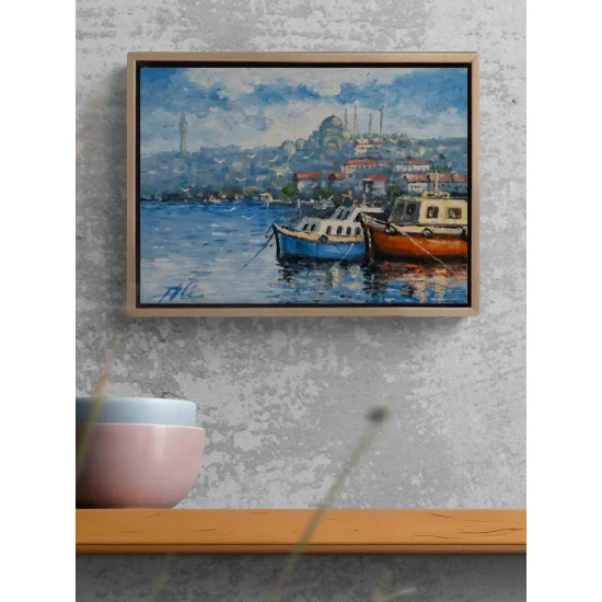 Silent Morning at the Golden Horn Oil Painting
