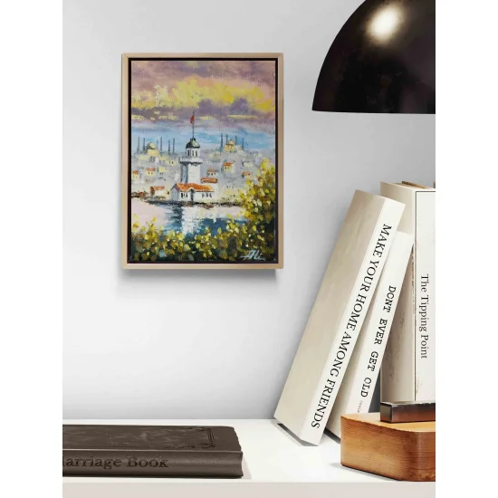 Sunset at the Maiden’s Tower Oil Painting