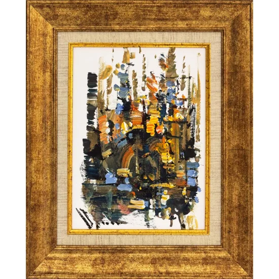 Cosmic Leap Oil Painting