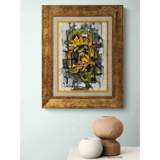 Işığa Doğru Yağlı Boya Tablosu