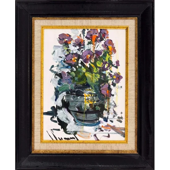 Fresh Buds Oil Painting