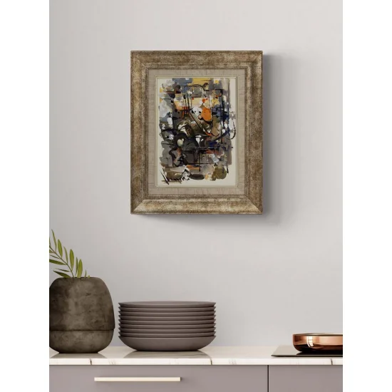 Düşlerin Yelinde Yağlı Boya Tablosu