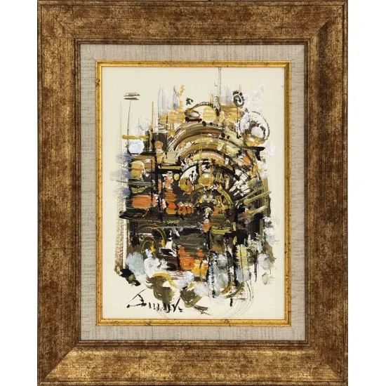 Gizemli Geçit Yağlı Boya Tablosu