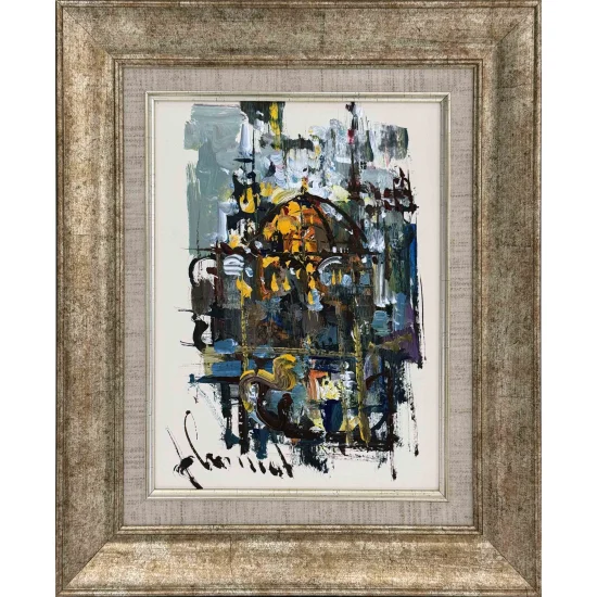 Karmaşanın İçindeki Düzen Yağlı Boya Tablosu