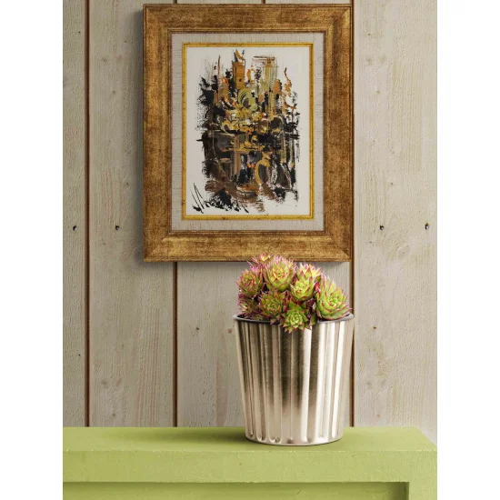 Ahenkli Kaos Yağlı Boya Tablosu