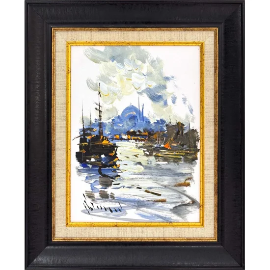 Boğazın Fısıltıları Yağlı Boya Tablosu