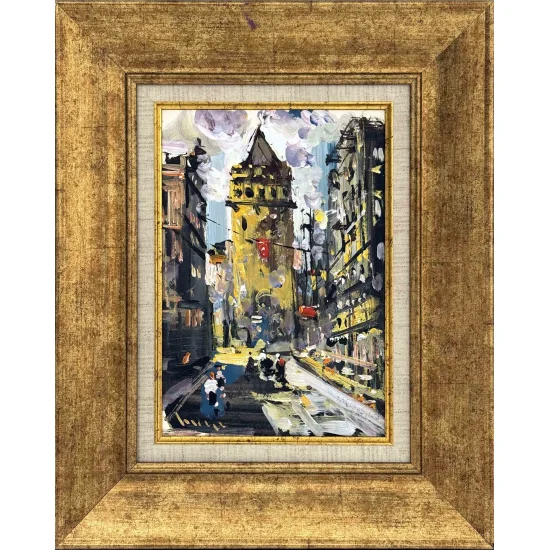 Galatada Yağlı Boya Tablosu