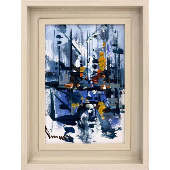 Rüzgarın İzleri Yağlı Boya Tablosu