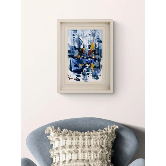 Rüzgarın İzleri Yağlı Boya Tablosu