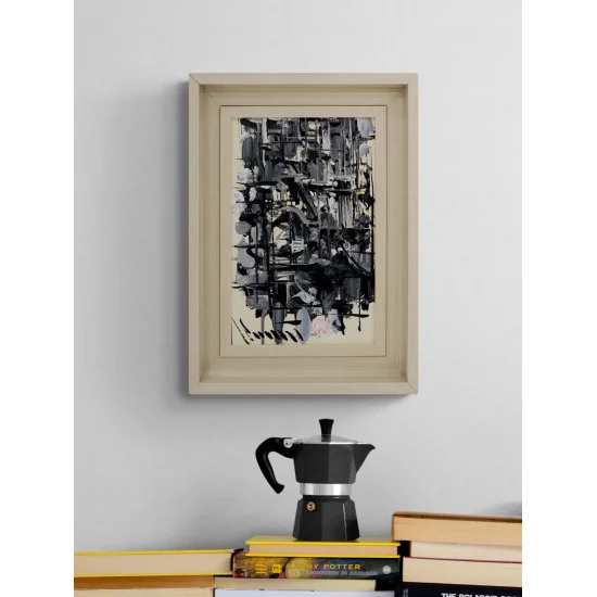 Karmanın Ezgisi Yağlı Boya Tablosu