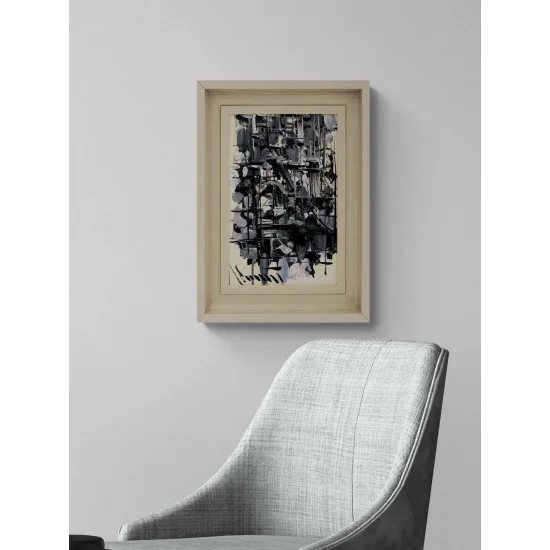 Karmanın Ezgisi Yağlı Boya Tablosu