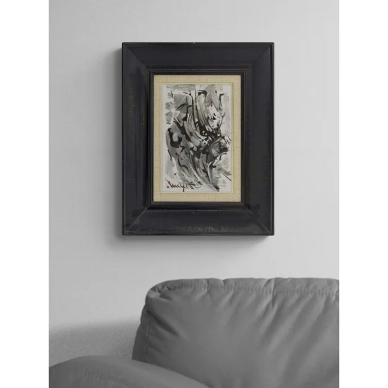 Sükunetin Tınısı Yağlı Boya Tablosu