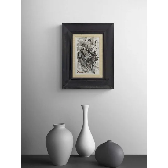 Sükunetin Tınısı Yağlı Boya Tablosu