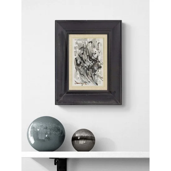 Sükunetin Tınısı Yağlı Boya Tablosu