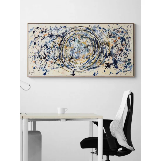 Gökyüzüne Serilen Duygular Yağlı Boya Tablosu