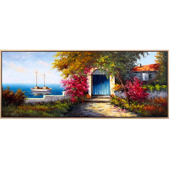 Judas Trees at the Gate of the Heart Oil Painting