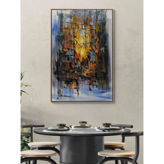 Işığın İzinde Yağlı Boya Tablosu