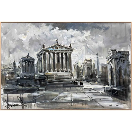 Traces of a Lost Civilization Oil Painting