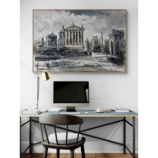 Traces of a Lost Civilization Oil Painting