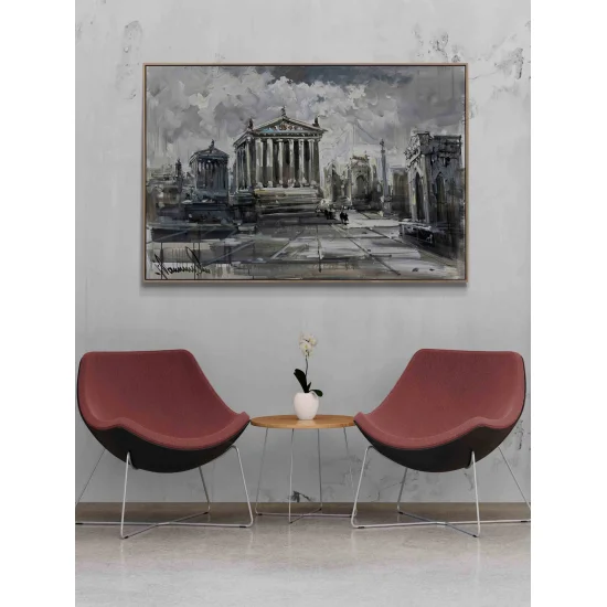 Traces of a Lost Civilization Oil Painting