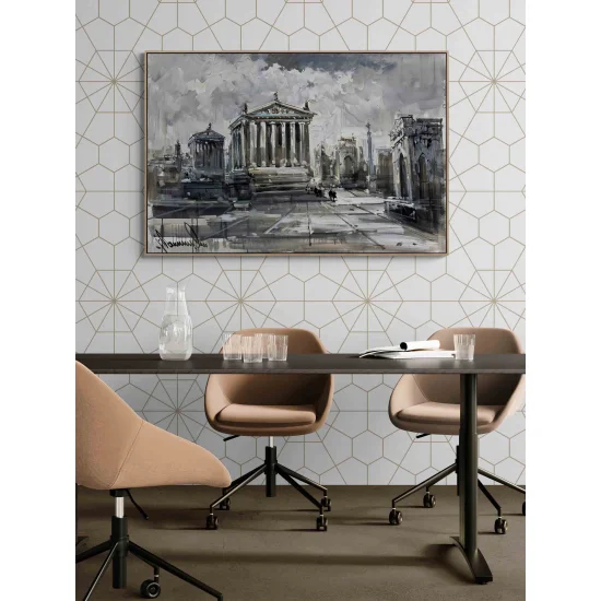 Traces of a Lost Civilization Oil Painting