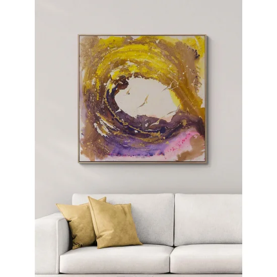 Hareketin Armonisi Yağlı Boya Tablosu