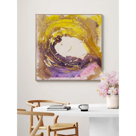 Hareketin Armonisi Yağlı Boya Tablosu