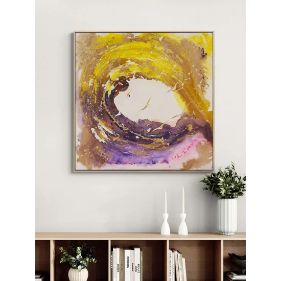 Hareketin Armonisi Yağlı Boya Tablosu