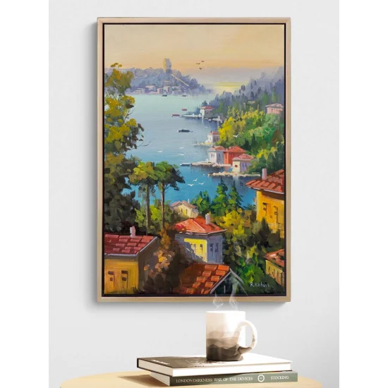 Eski İstanbul’un Rüyası Yağlı Boya Tablosu