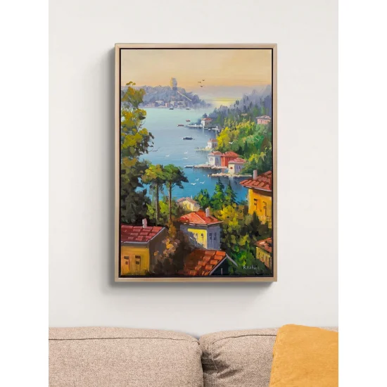 Eski İstanbul’un Rüyası Yağlı Boya Tablosu