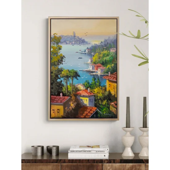 Eski İstanbul’un Rüyası Yağlı Boya Tablosu