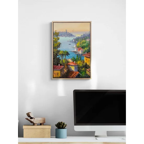 Eski İstanbul’un Rüyası Yağlı Boya Tablosu