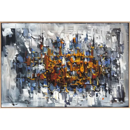 Temple of Silence Oil Painting