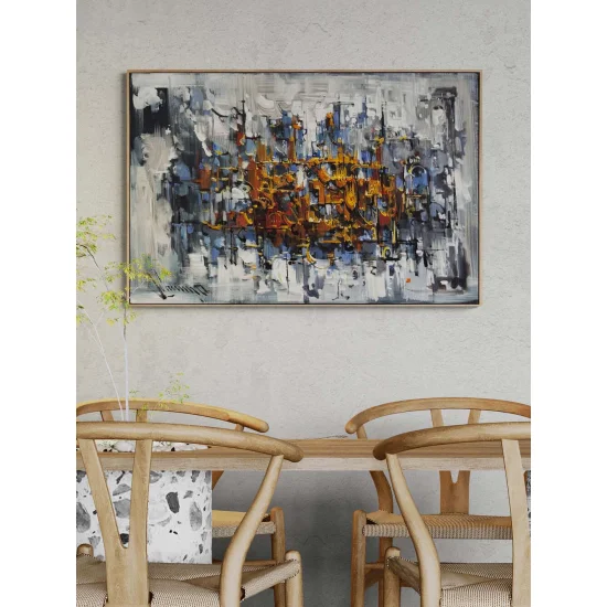 Temple of Silence Oil Painting