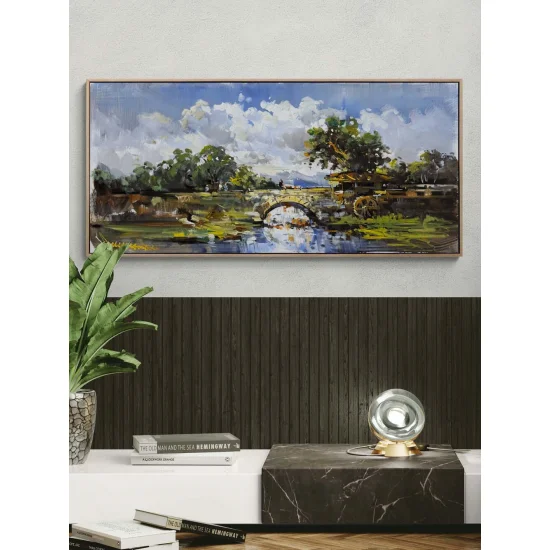 A Day Within the Green Oil Painting