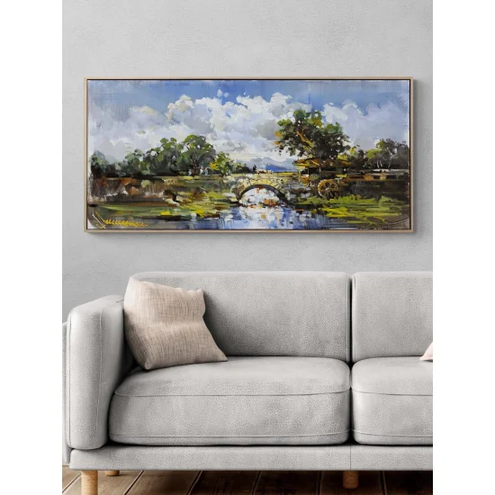 A Day Within the Green Oil Painting