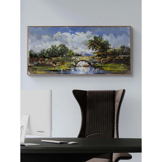 A Day Within the Green Oil Painting