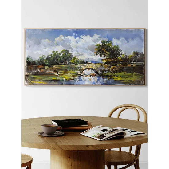 A Day Within the Green Oil Painting